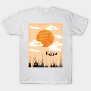 Korea Vintage travel poster T-Shirt